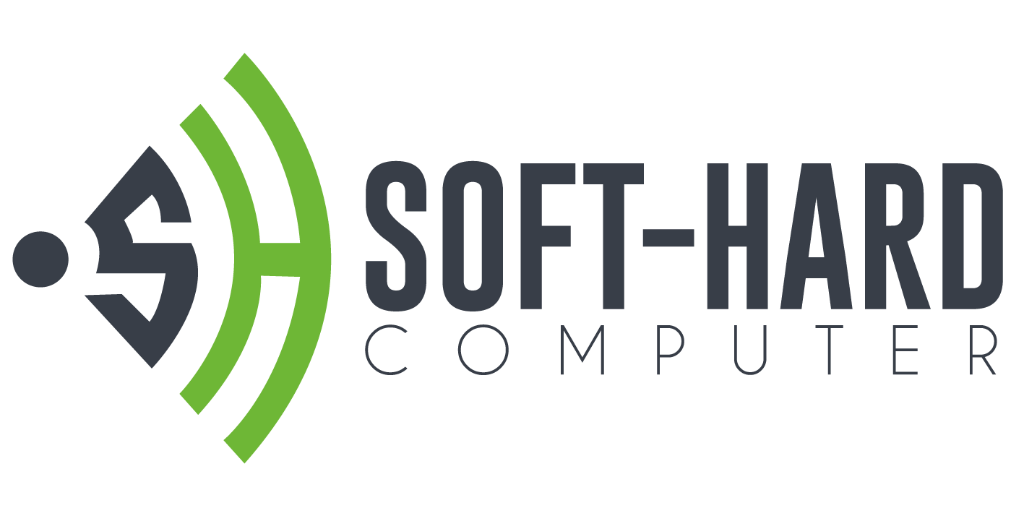 Soft-Hard Computer Logo